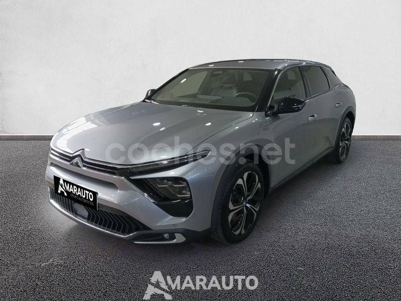 Gris / plata Usado 2022 Citroën C5 X PureTech Berlina | 26.990 € (Precio justo) - Imagen 1/4