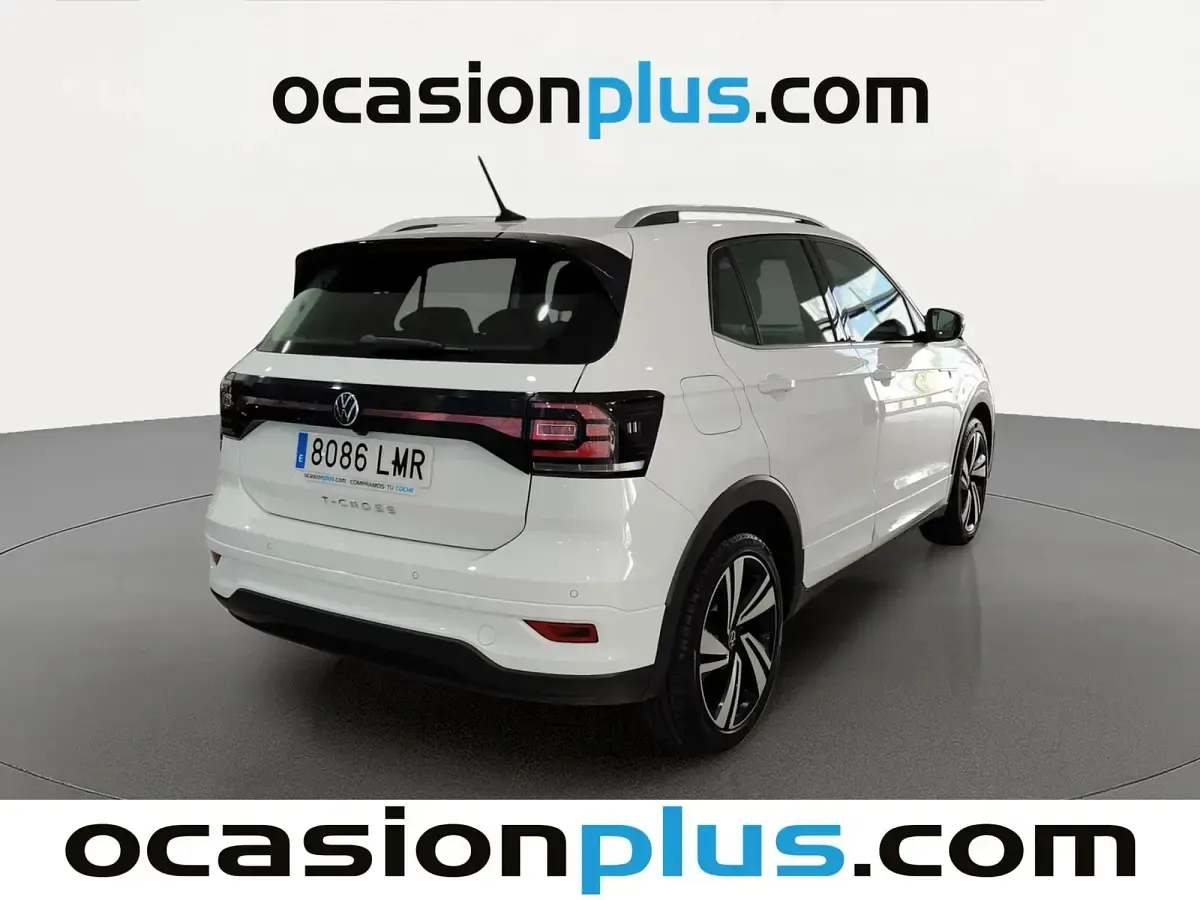 Usado VW T-Cross Sportline 150 CV (110 kW) 2021 Blanco SUV