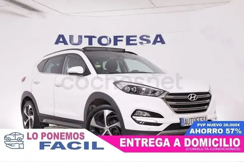 Usado Hyundai Tucson 141 CV (103 kW) 2016 Blanco SUV