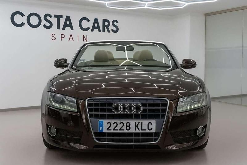 Marrón Usado 2010 Audi A5 Cabriolet Descapotable | 8995 € (Super precio) - Imagen 1/4