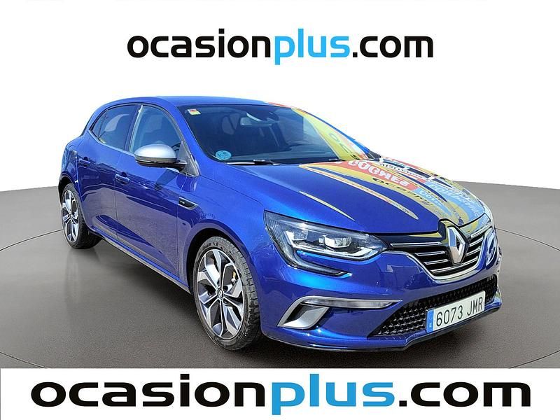 Usado Renault Mégane GT Line GT-Line 131 CV (96 kW) 2016 Azul Utilitario