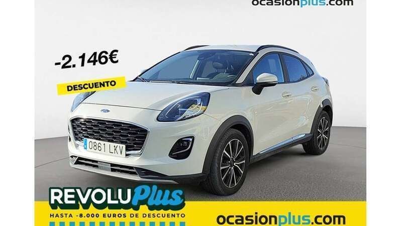 Blanco Usado 2020 Ford Puma Titanium SUV | 14.264 € (Buen precio) - Imagen 1/4