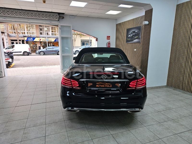 Usado Mercedes E220 194 CV (142 kW) 2017 Negro Descapotable