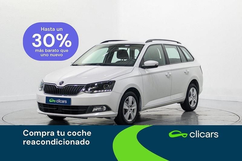 Blanco Usado 2017 Skoda Fabia Familiar | 8990 € (Precio justo) - Imagen 1/4