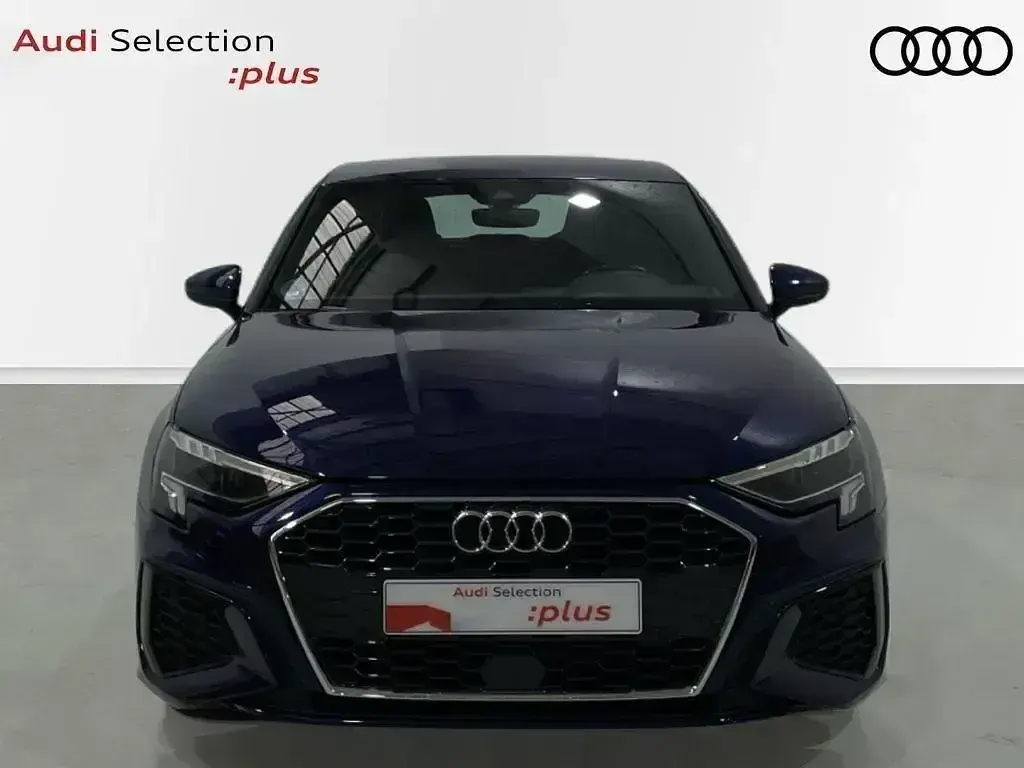 Brugt Audi A3 S-Line 150 HK (110 kW) 2023 Blå Sedan