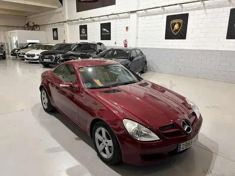 Usado Mercedes SLK280 231 CV (169 kW) 2008 Granate Descapotable