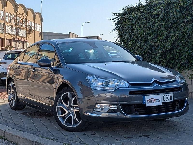 Gris Usado 2010 Citroën C5 Exclusive Berlina | 13.950 € (Caro) - Imagen 1/4