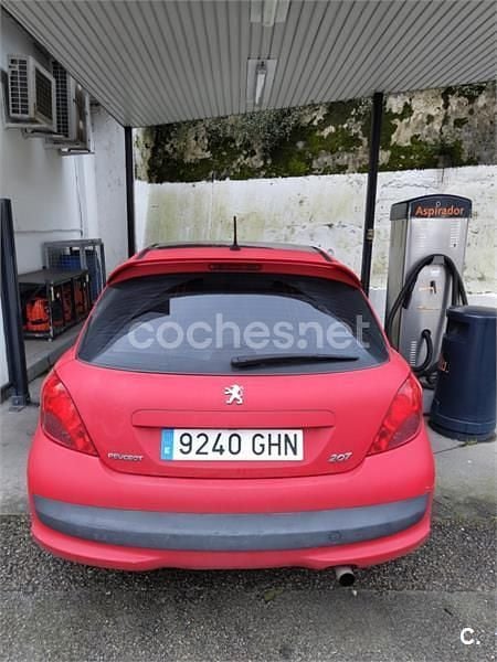 Usado Peugeot 207 Sport 120 CV (88 kW) 2008 Rojo Berlina