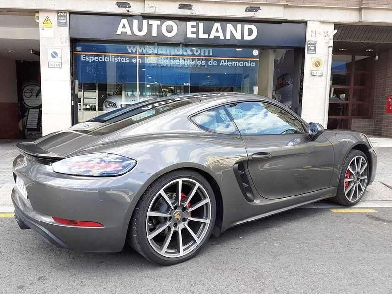 Gris Usado 2018 Porsche Cayman S Coupe | 73.900 € - Imagen 1/4