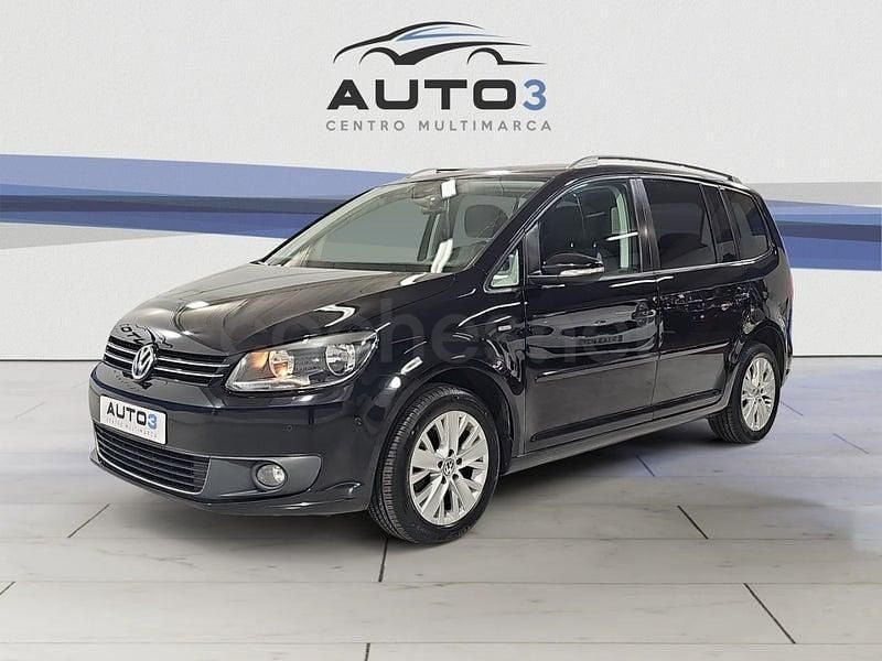 Usado VW Touran Sport 140 CV (102 kW) 2014 Negro Monovolumen