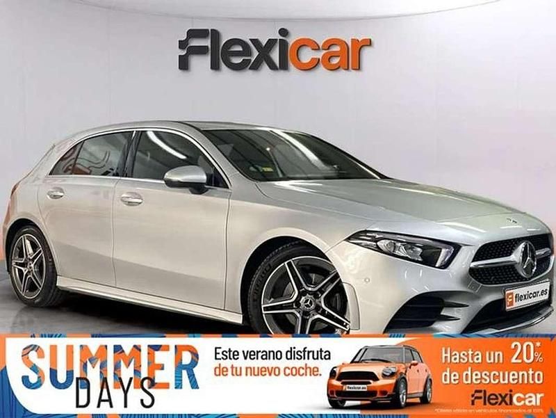 Gris Usado 2019 Mercedes A180 Berlina | 19.990 € (Buen precio) - Imagen 1/4