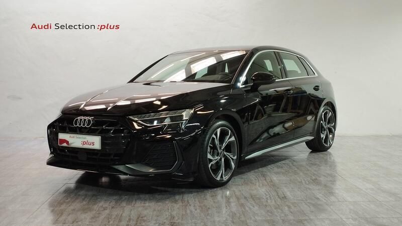 Negro Usado 2024 Audi A3 S-Line | 35.500 € (Precio justo) - Imagen 1/4