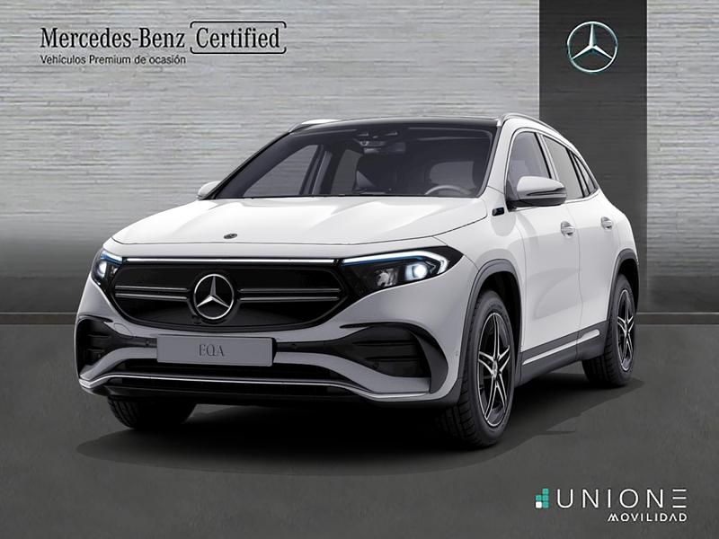 Blanco Usado 2021 Mercedes EQA250 AMG line SUV | 32.500 € (Precio justo) - Imagen 1/4