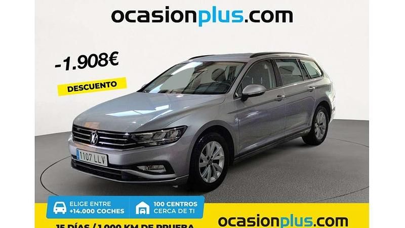 Plateado Usado 2020 VW Passat Business Familiar | 18.628 € (Buen precio) - Imagen 1/4