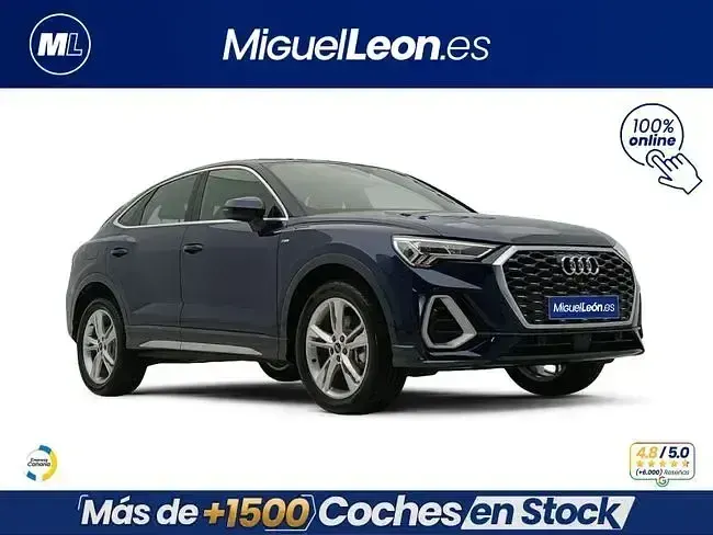 Usado Audi Q3 S-Line 245 CV (180 kW) 2024 Azul SUV