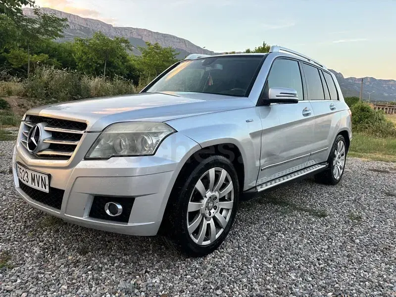 Usado Mercedes GLK220 170 CV (125 kW) 2010 Gris / plata SUV