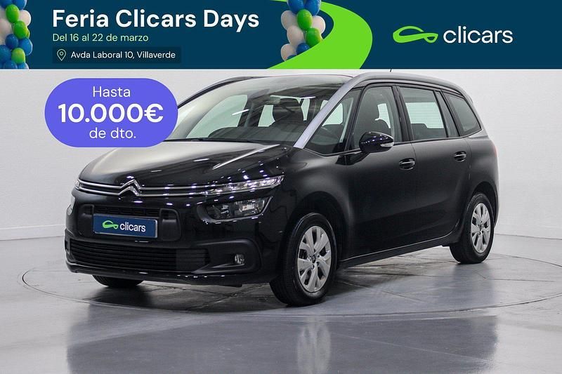 Usado Citroën C4 SpaceTourer Live 131 CV (96 kW) 2018 Negro Monovolumen