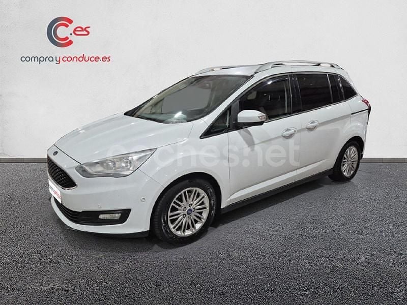 Blanco Usado 2016 Ford Grand C-Max Trend Monovolumen | 9990 € (Precio justo) - Imagen 1/4