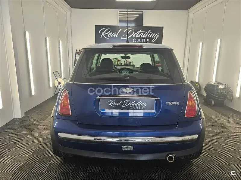 Usado Mini Cooper 115 CV (84 kW) 2003 Azul Utilitario