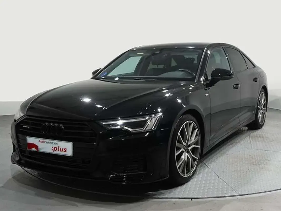 Usado Audi A6 S-Line 299 CV (219 kW) 2022 Negro Berlina