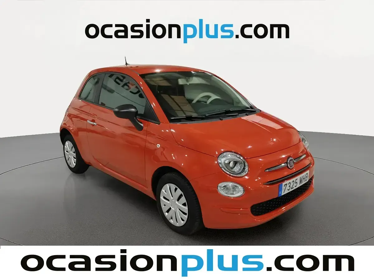 Usado Fiat 500 70 CV (51 kW) 2023 Naranja Utilitario