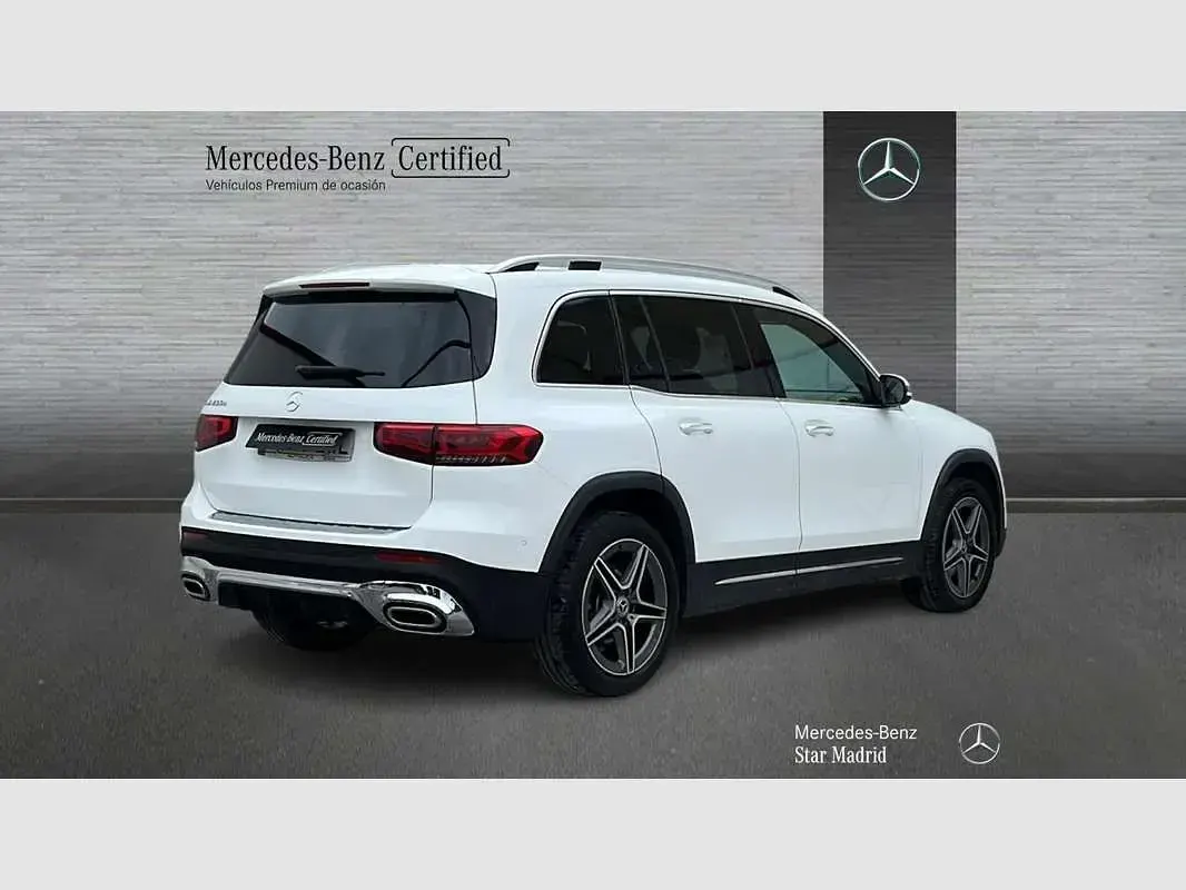 Usado Mercedes GLB200 150 CV (110 kW) 2022 Blanco SUV