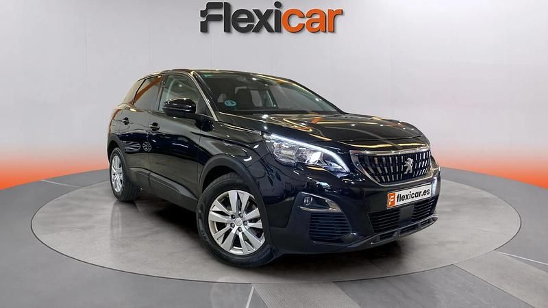 Usado Peugeot 3008 Active 120 CV (88 kW) 2017 Negro Monovolumen