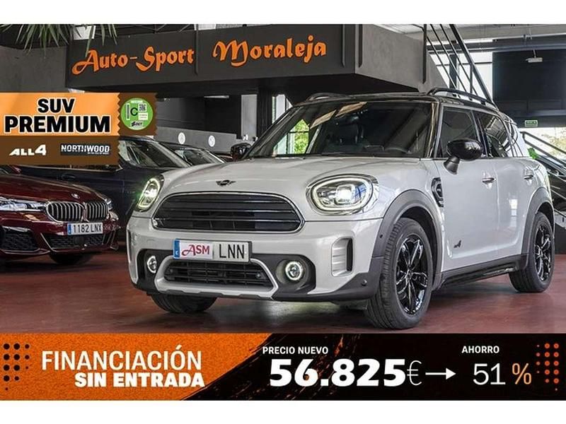 Gris Usado 2021 Mini Cooper D Countryman SUV | 25.900 € (Un poco caro) - Imagen 1/4