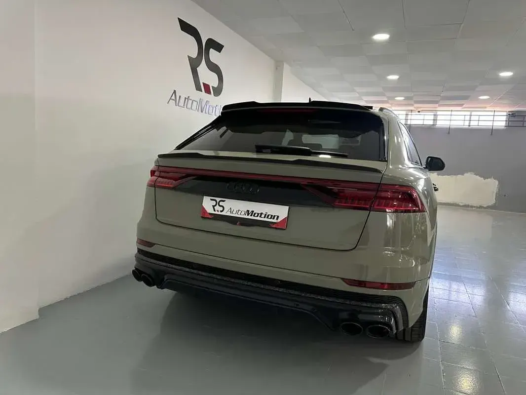Usado Audi Q8 S-Line 286 CV (210 kW) 2020 Negro SUV