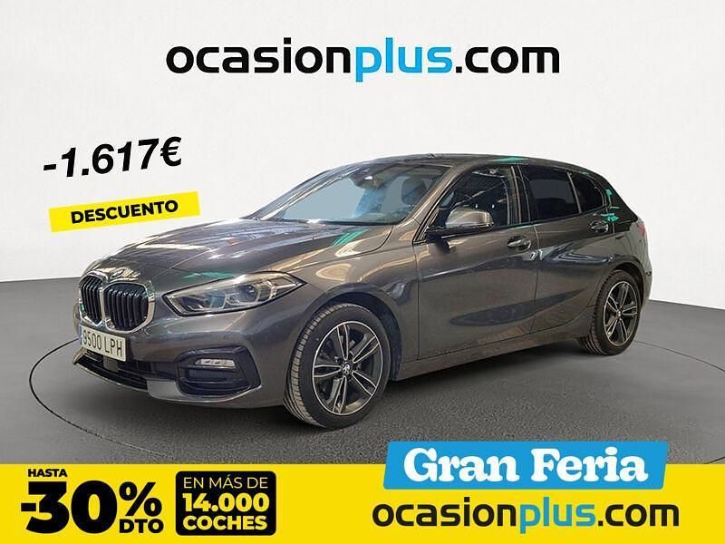 Gris Usado 2021 BMW 116 Utilitario | 17.790 € (Precio justo) - Imagen 1/4