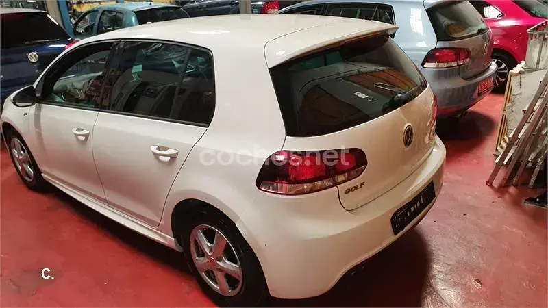 Usado VW Golf VI Sport 160 CV (117 kW) 2010 Blanco Utilitario