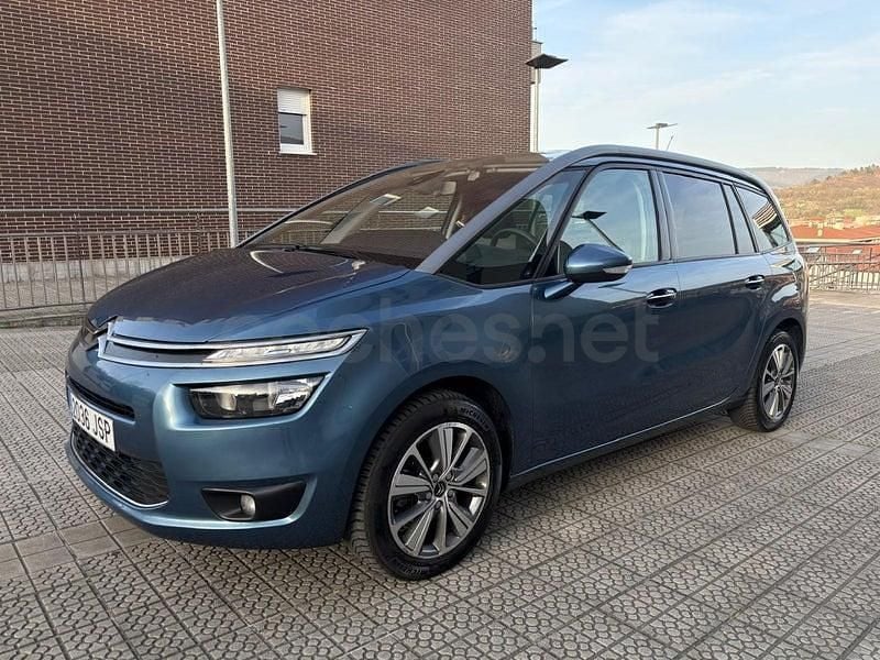 Usado Citroën Grand C4 Picasso Feel 120 CV (88 kW) 2016 Azul Monovolumen