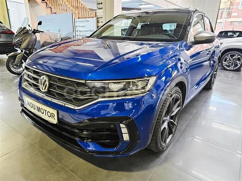 Azul Usado 2021 VW T-Roc R SUV | 35.900 € (Caro) - Imagen 1/4