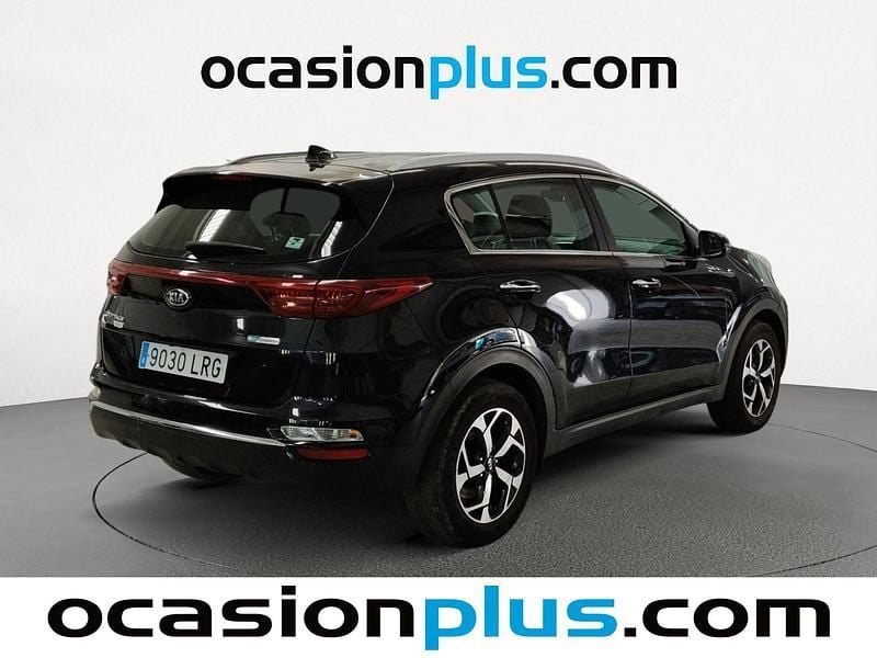 Usado Kia Sportage 136 CV (100 kW) 2021 Negro SUV