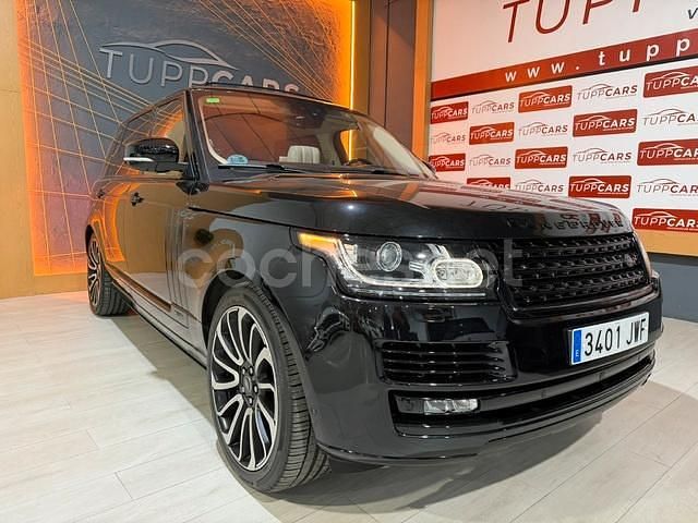 Negro Usado 2018 Land Rover Range Rover Autobiography SUV | 43.999 € (Caro) - Imagen 1/4