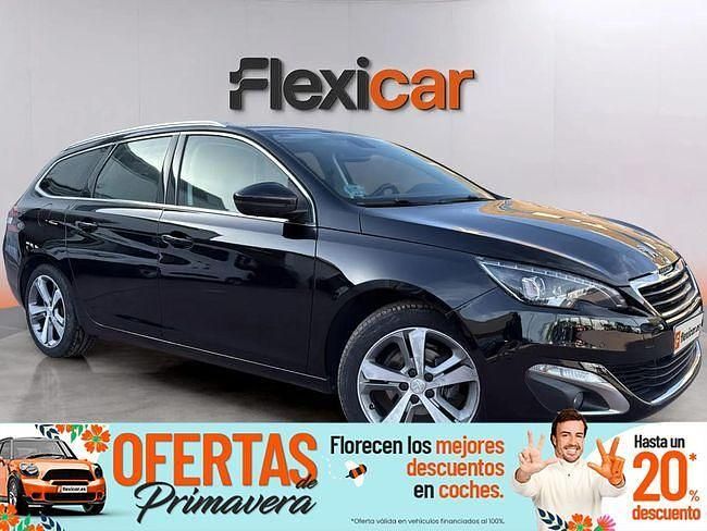 Usado Peugeot 308 SW Active 130 CV (95 kW) 2017 Negro Familiar