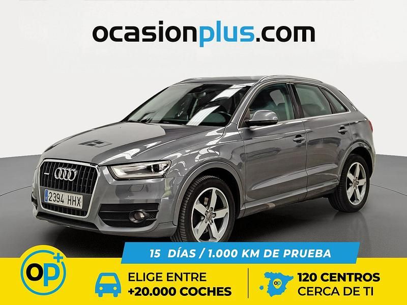 Usado Audi Q3 Ambition 211 CV (155 kW) 2012 Gris SUV
