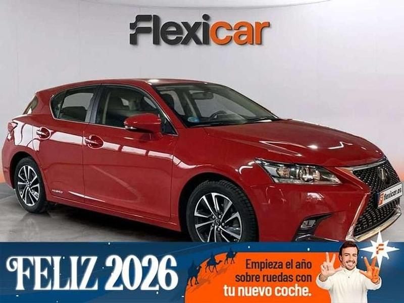 Rojo Usado 2021 Lexus CT200h Executive Line Utilitario | 19.990 € (Buen precio) - Imagen 1/4