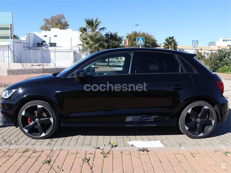 Usado Audi A1 Sportback 116 CV (85 kW) 2017 Negro Utilitario