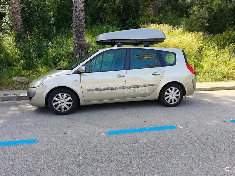 Brugt Renault Grand Scénic II Dynamique 130 HK (95 kW) 2007 Beige MPV