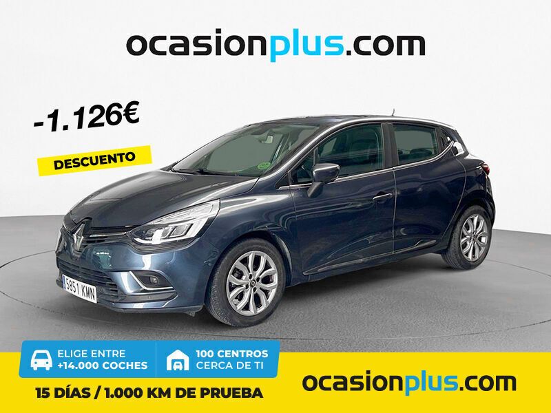 Gris Usado 2018 Renault Clio IV Zen | 12.390 € (Un poco caro) - Imagen 1/4