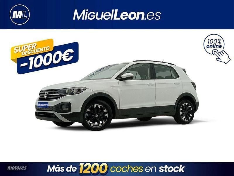 Blanco Usado 2022 VW T-Cross Edition SUV | 16.985 € (Precio justo) - Imagen 1/3