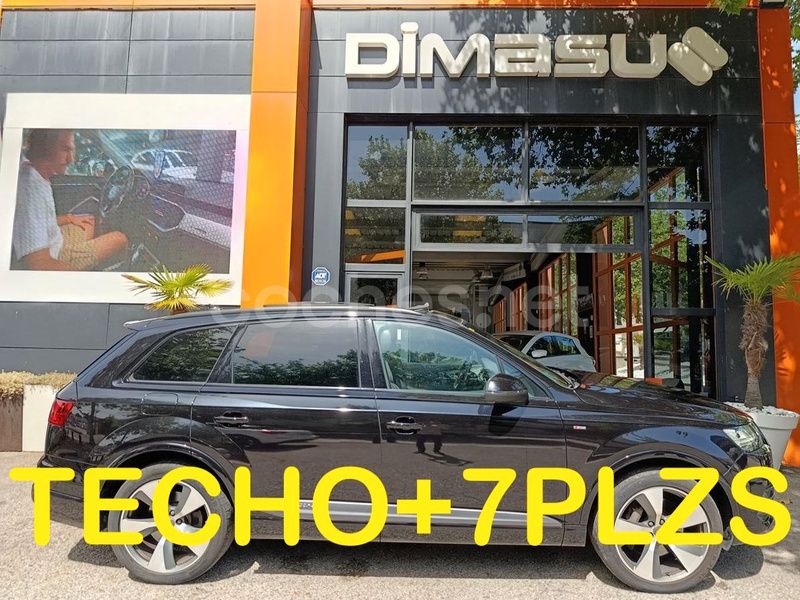 Negro Usado 2016 Audi Q7 Sport SUV | 34.990 € (Un poco caro) - Imagen 1/4