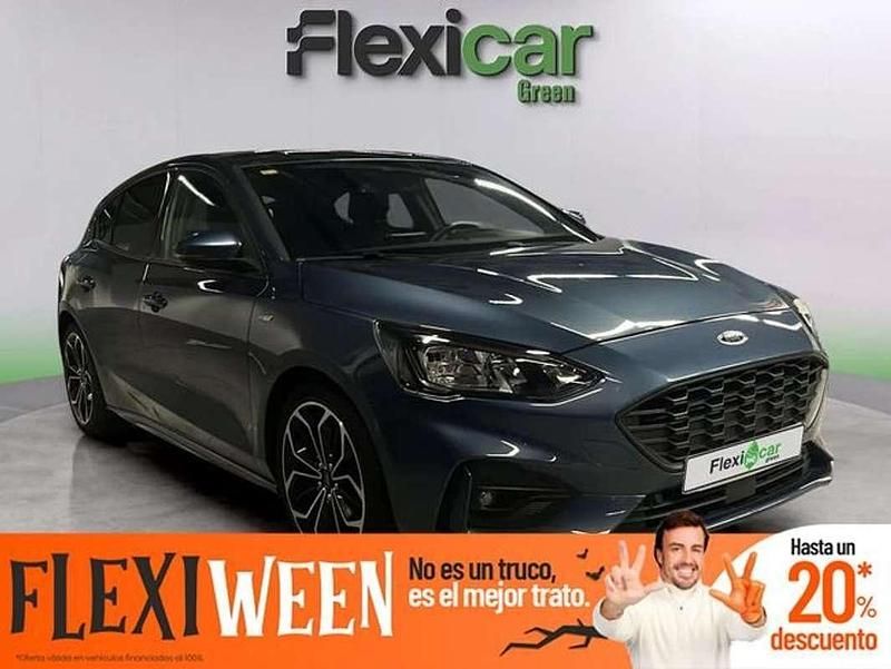 Azul Usado 2020 Ford Focus ST-Line Berlina | 13.990 € (Buen precio) - Imagen 1/4