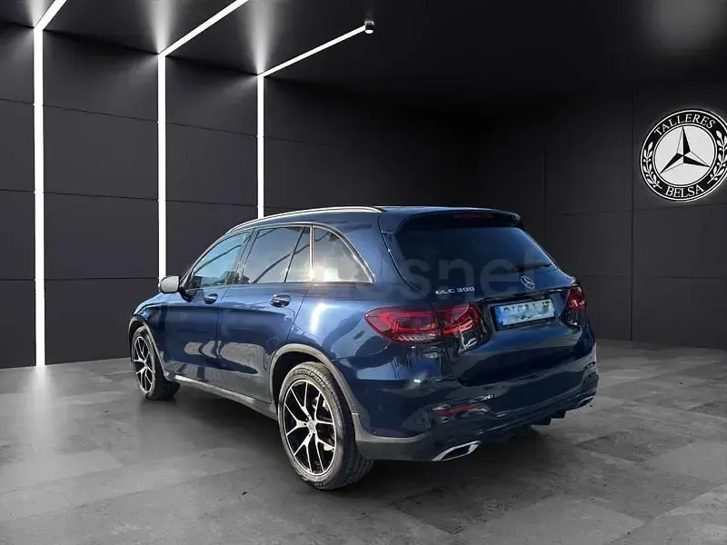 Usado Mercedes GLC300e 258 CV (189 kW) 2020 Azul SUV