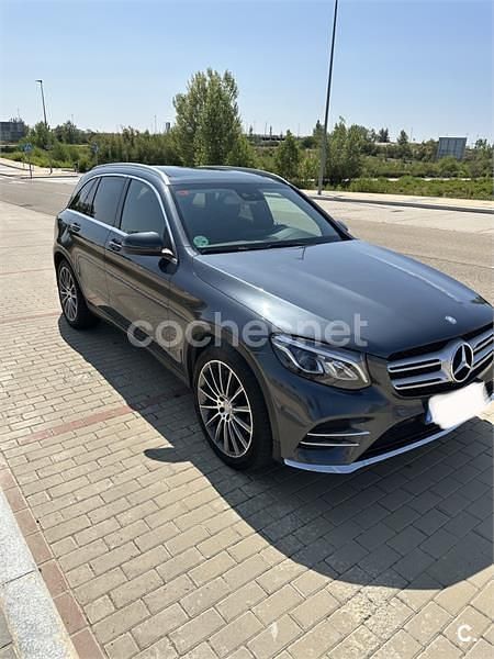 Usado Mercedes GLC220 Exclusive 170 CV (125 kW) 2016 Negro SUV