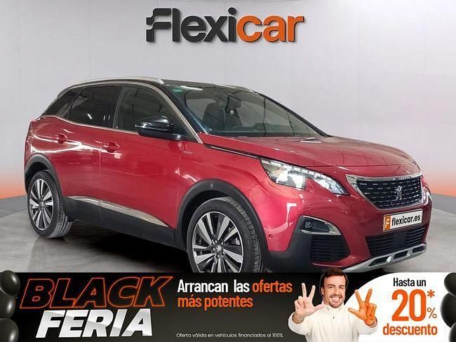 Rojo Usado 2018 Peugeot 3008 GT-line SUV | 13.990 € (Precio justo) - Imagen 1/4