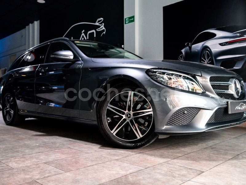 Gris / plata Usado 2021 Mercedes C200 Familiar | 22.490 € (Super precio) - Imagen 1/4