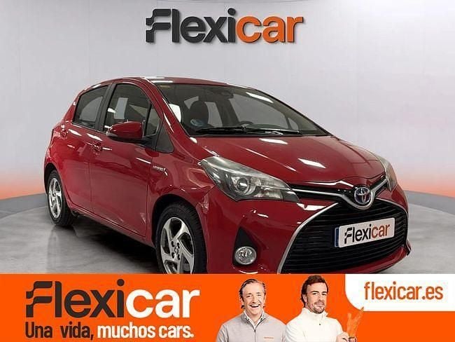 Rojo Usado 2016 Toyota Yaris Hybrid Active Berlina | 14.890 € (Precio justo) - Imagen 1/4