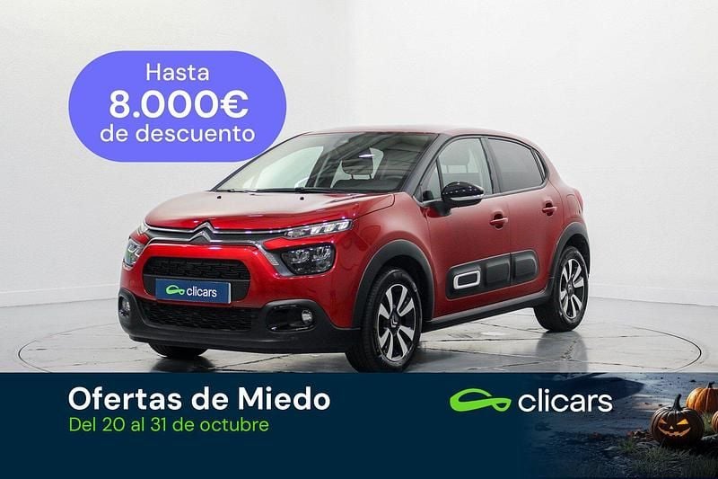 Rojo Usado 2024 Citroën C3 PureTech Utilitario | 14.590 € (Precio justo) - Imagen 1/4